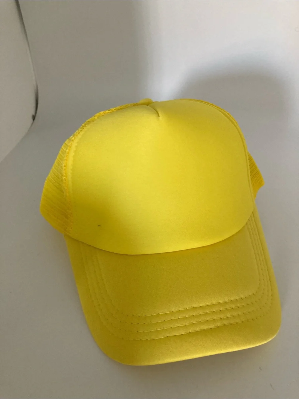 Yellow Kids Trucker Cap - Unbranded
